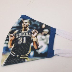 Custom Indianapolis Pacers Reggie Miller Face Mask